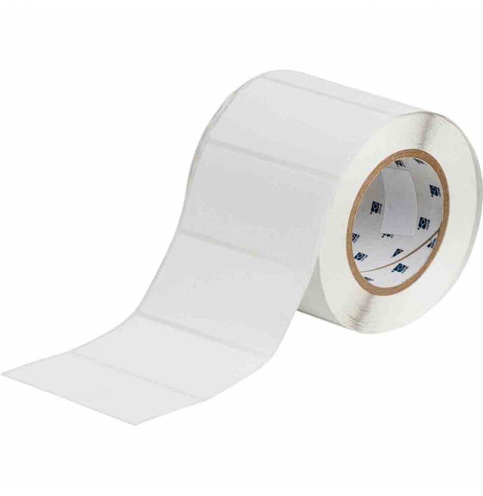 Etykiety papierowe białe THT-55-408-1 wym. 101.60 mm x 50.80 mm, 1000 szt.