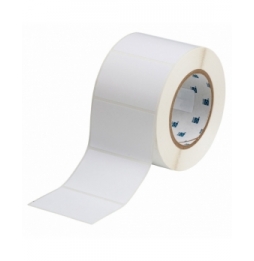 Etykiety poliestrowe białe THT-19-459-1 wym. 76.20 mm x 50.80 mm, 1000 szt.