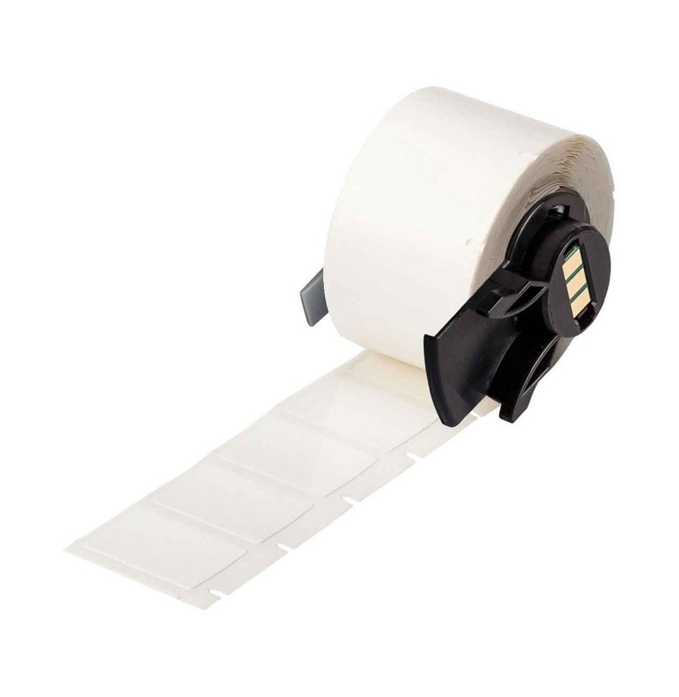 Etykiety z tkaniny nylonowej białe PTL-18-499 wym. 25.40 mm x 19.05 mm, 250 szt.