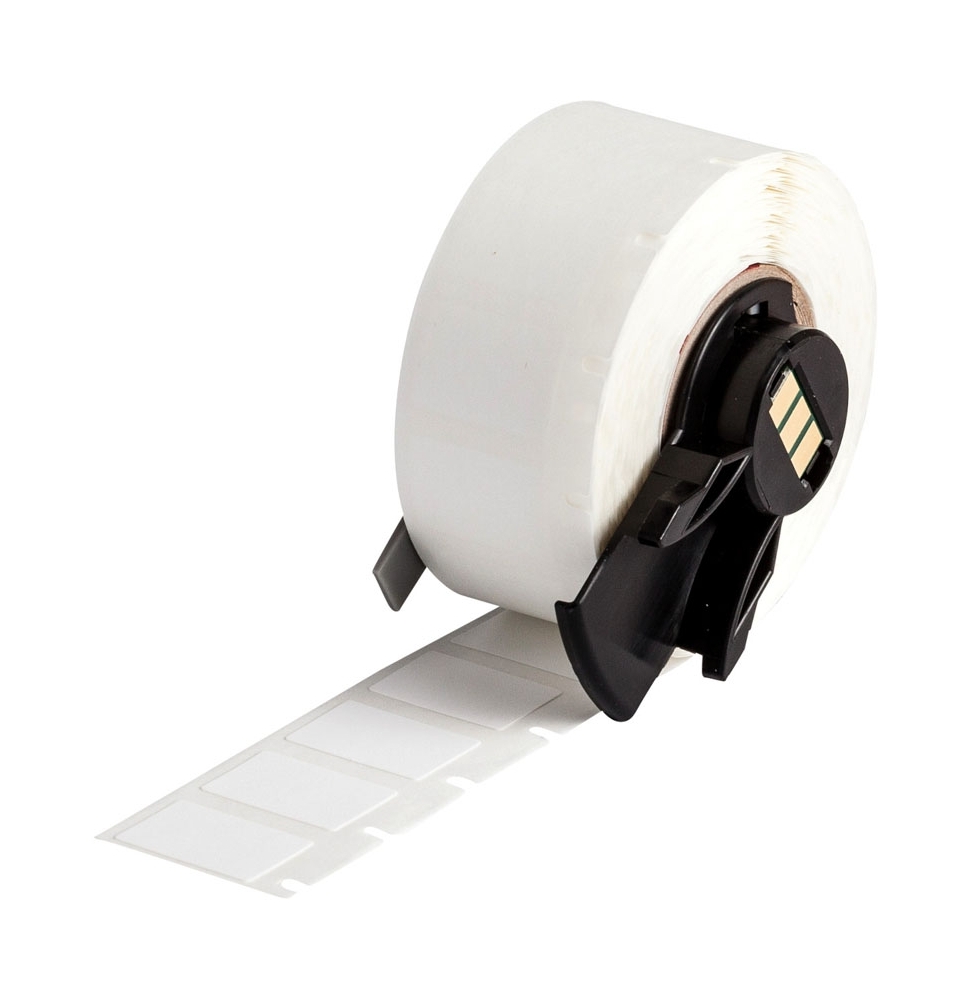 Etykiety z tkaniny nylonowej białe PTL-11-499 wym. 12.70 mm x 19.05 mm, 500 szt.