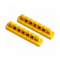 Elementy blokady bezpiecznika – żółta prowadnica mocująca 101 mm (2szt.)