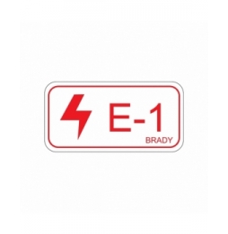 Etykieta identyfikująca źródło energii – energia elektryczna (5szt.), ENERGY TAG-E-1-75X38MM-SA/5