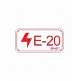Etykieta identyfikująca źródło energii – energia elektryczna (5szt.), ENERGY TAG-E-20-75X38MM-SA/5