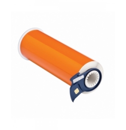 Taśma plastikowa odblaskowa pomarańczowa B85-250x10M-584-OR wym. 250.00 mm x 10.00 m