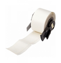 Etykiety papierowe białe PTL-20-424 wym. 25.40 mm x 50.80 mm, 100 szt.