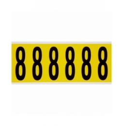 Takie same cyfry i litery na jednej karcie do zastosowań wewnętrznych (150szt.)
