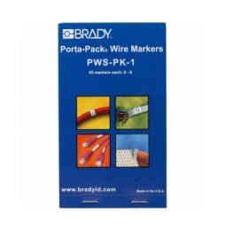 Księgi znaczników przewodów Porta-Pack – znaczniki samolaminujące (450szt.)