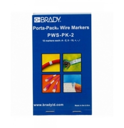 Księgi znaczników przewodów Porta-Pack – znaczniki samolaminujące (450szt.)
