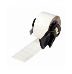 Etykiety z tkaniny nylonowej białe PTL-84-499 wym. 22.86 mm x 12.70 mm, 500 szt.