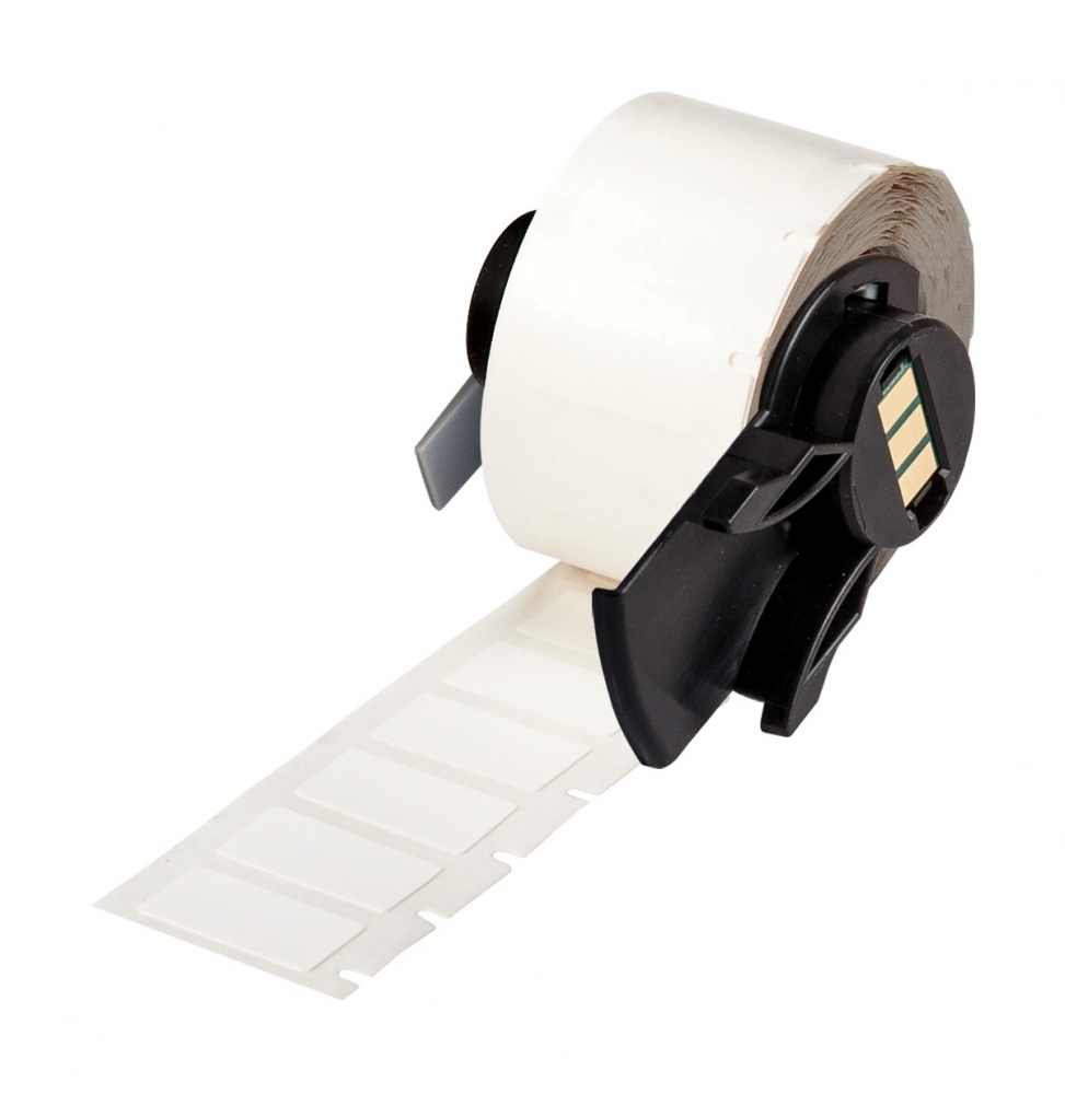 Etykiety z tkaniny nylonowej białe PTL-84-499 wym. 22.86 mm x 12.70 mm, 500 szt.