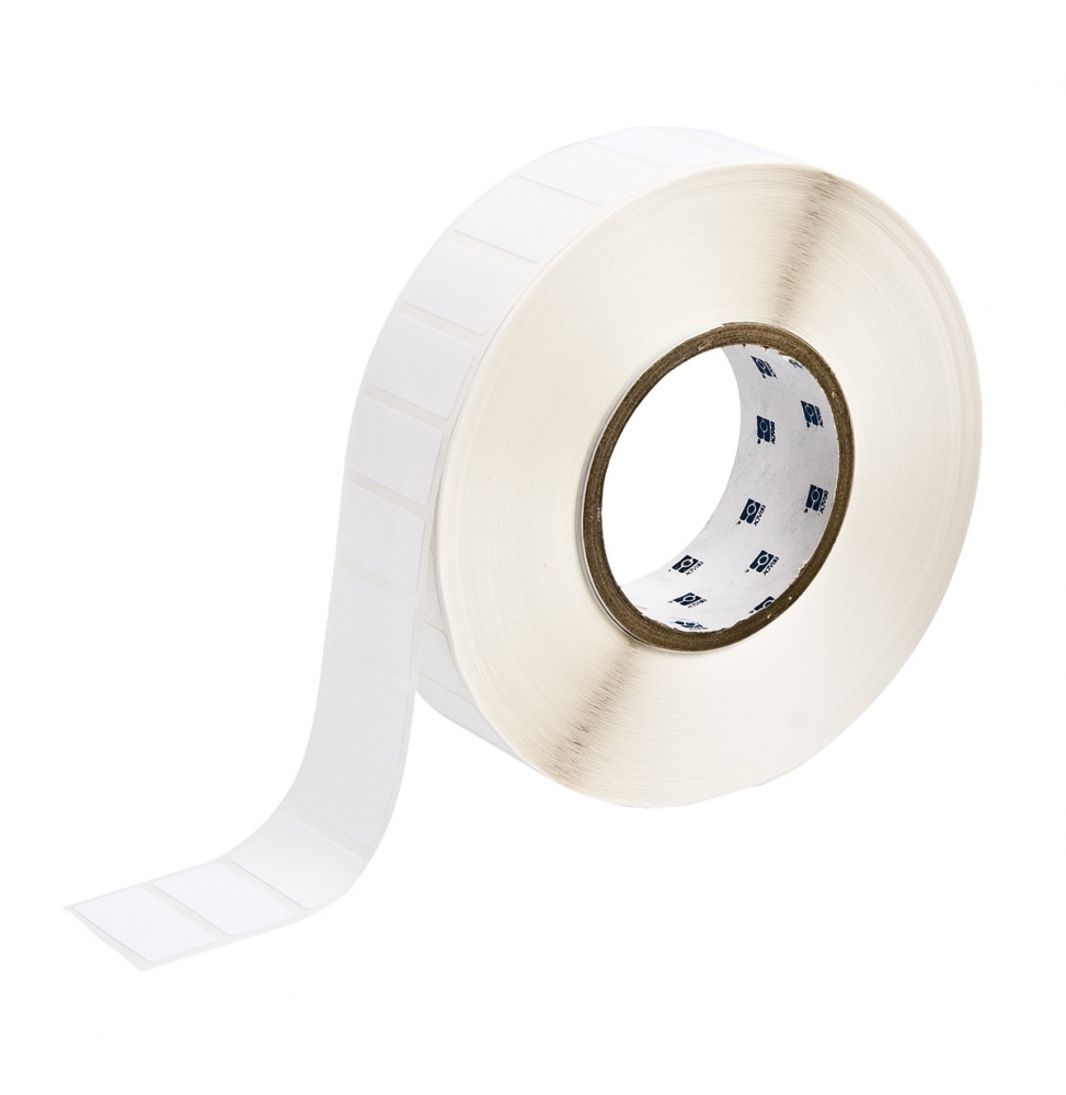Etykiety z tkaniny nylonowej białe THT-136-499-3 wym. 38.10 mm x 19.05 mm, 3000 szt.