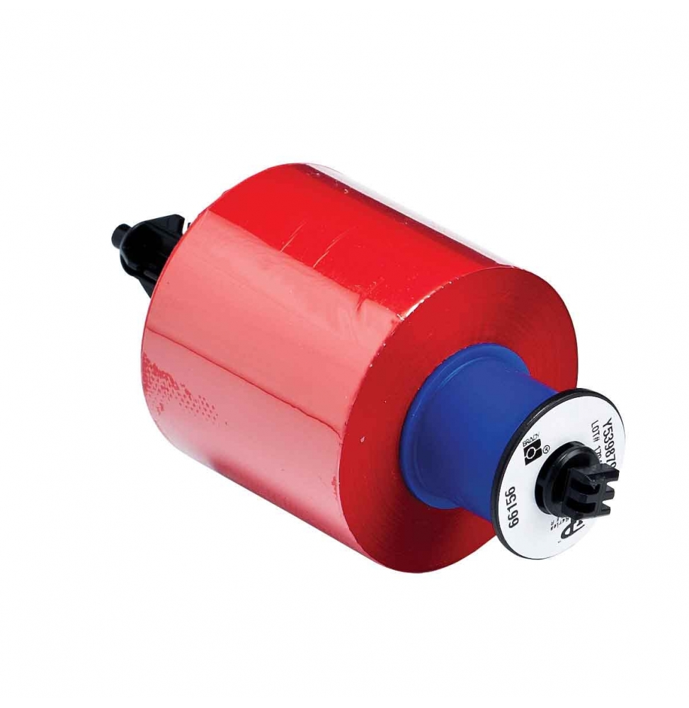 Czerwona termotransferowa taśma barwiąca serii 4500 do drukarek i5100 i serii IP