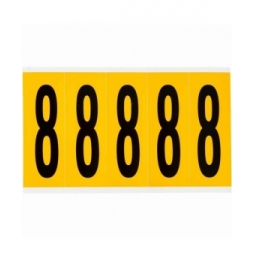 Takie same cyfry i litery na jednej karcie do stosowania w pomieszczeniach i … (125szt.)