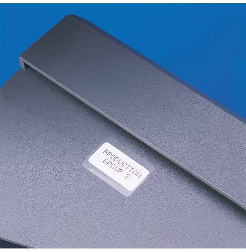 Etykiety papierowe z laminatem poliestrowym białe PSL-75-3 wym. 66.68 mm x 12.70 mm, 250 szt.