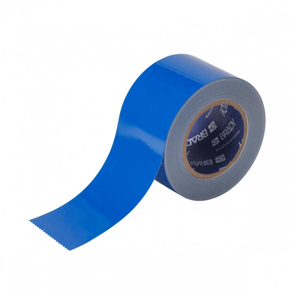 Taśma ToughStripe poliestrowa z poliestrowym laminatem wierzchnim niebieska TS-76.20-514-BL-RL wym. 76.20 mm x 30.48 m
