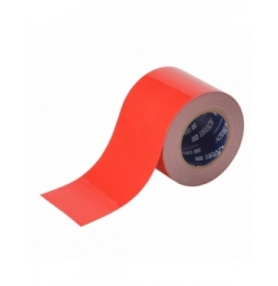 Taśma ToughStripe poliestrowa z poliestrowym laminatem wierzchnim czerwona TS-101.60-514-RD-RL wym. 101.60 mm x 30.48 m