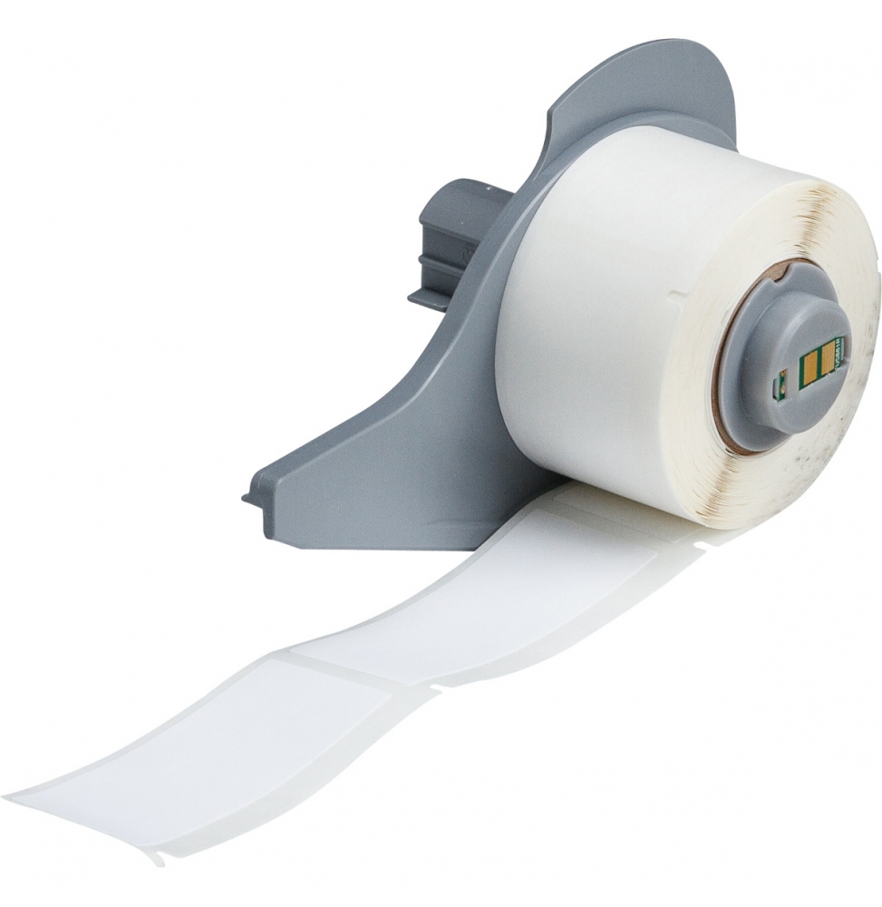 Etykiety z tkaniny nylonowej białe M71-21-499 wym. 25.40 mm x 63.50 mm, 100 szt.