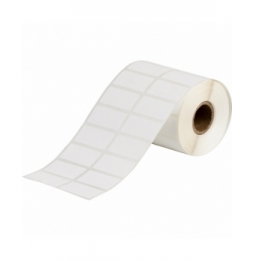 Etykiety polypropylenowe białe THT-6-449-1.5-SC wym. 38.10 mm x 19.05 mm, 1500 szt.