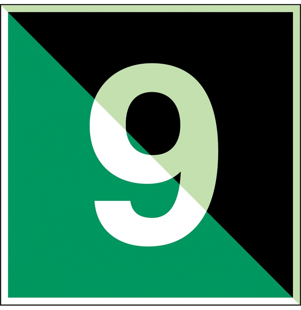Znak bezpieczeństwa świecący w ciemności, E/Y009/NT-SA-PHOLUMC-200X200/1-B