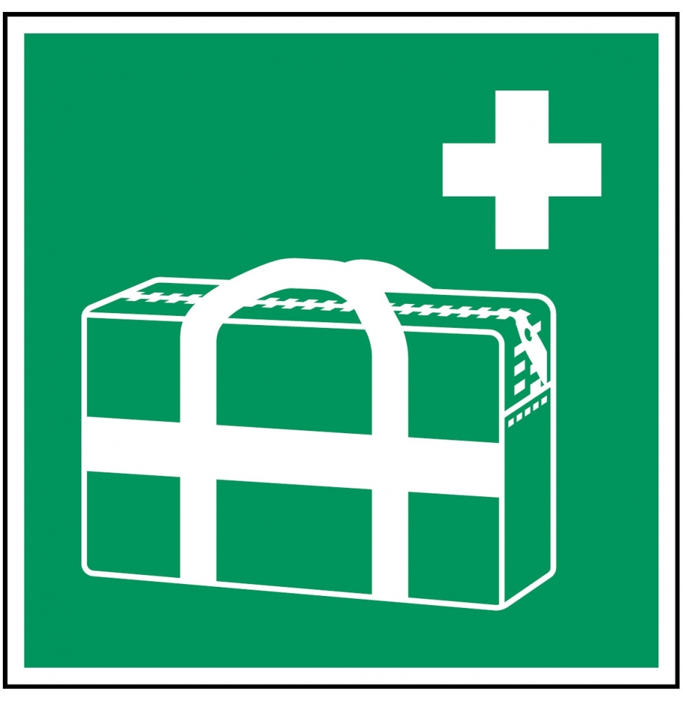 Podręczna torba medyczna – ISO 7010, E/E027/NT-PP-200X200/1-B