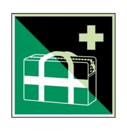 Podręczna torba medyczna – ISO 7010, E/E027/NT-PP-PHOLUMB-100X100/1-B