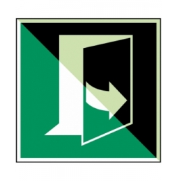 Ciągnąć z lewej strony, aby otworzyć – ISO 7010, E/E057/NT-SA-PHOLUMB-150X150/1-B