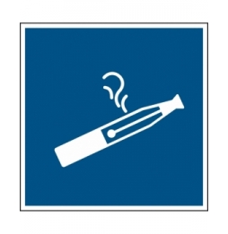 Znak informacyjny – E-papierosy dozwolone, I/PIC901/NT-PP-100x100/1-B