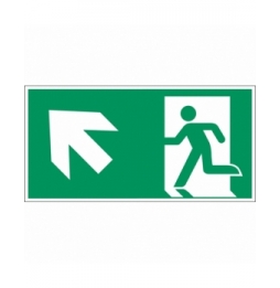 Wyjście ewakuacyjne lewostronne – ISO 7010, E/A315/E001/NT-SA-297X148/1-B