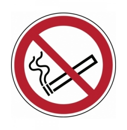 Zakaz palenia – ISO 7010 (18szt.), P/P002/NT-SA-DIA 20/18-B