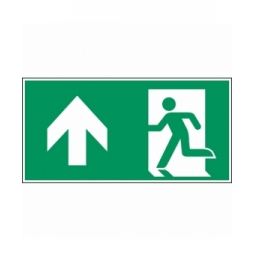 Wyjście ewakuacyjne lewostronne – ISO 7010, E/A0/E001/NT-SA-400X200/1-B