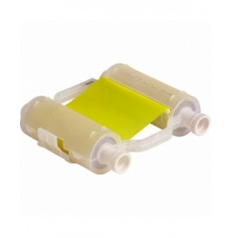 Żółta produkcyjna taśma barwiąca o wysokiej wydajności do drukarek BBP35 i BBP37, B30-R10000-PRCYEL