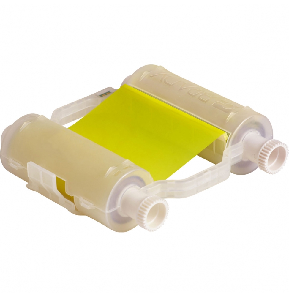Żółta produkcyjna taśma barwiąca o wysokiej wydajności do drukarek BBP35 i BBP37, B30-R10000-PRCYEL