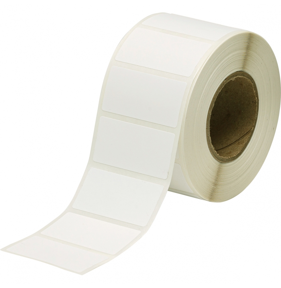 Etykiety papierowe białe J20-17-403 wym. 50.80 mm x 25.40 mm, 1500 szt.