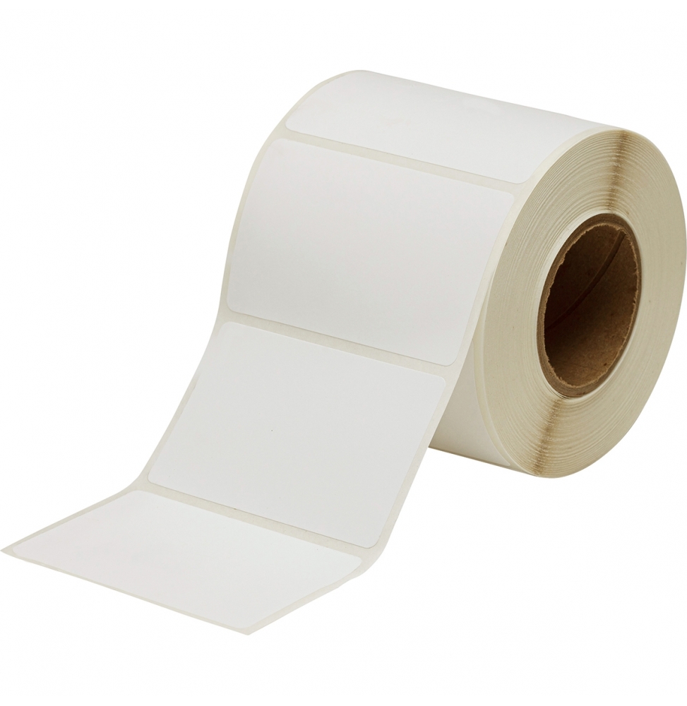 Etykiety papierowe białe J20-19-403 wym. 76.20 mm x 50.80 mm, 350 szt.