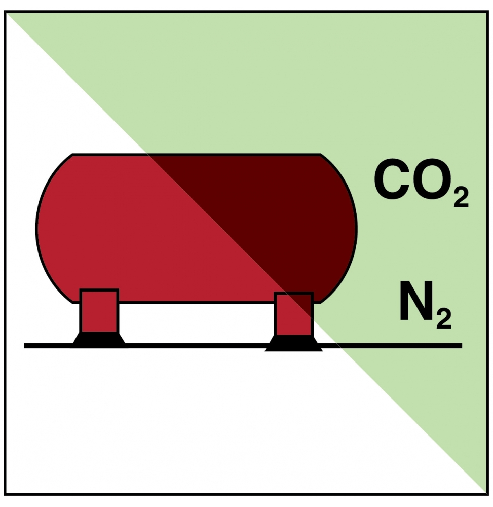 Zbiornik instalacji CO2/N2 – IMO, F/IMO175-PP-PHOLUMB-150x150/1-B