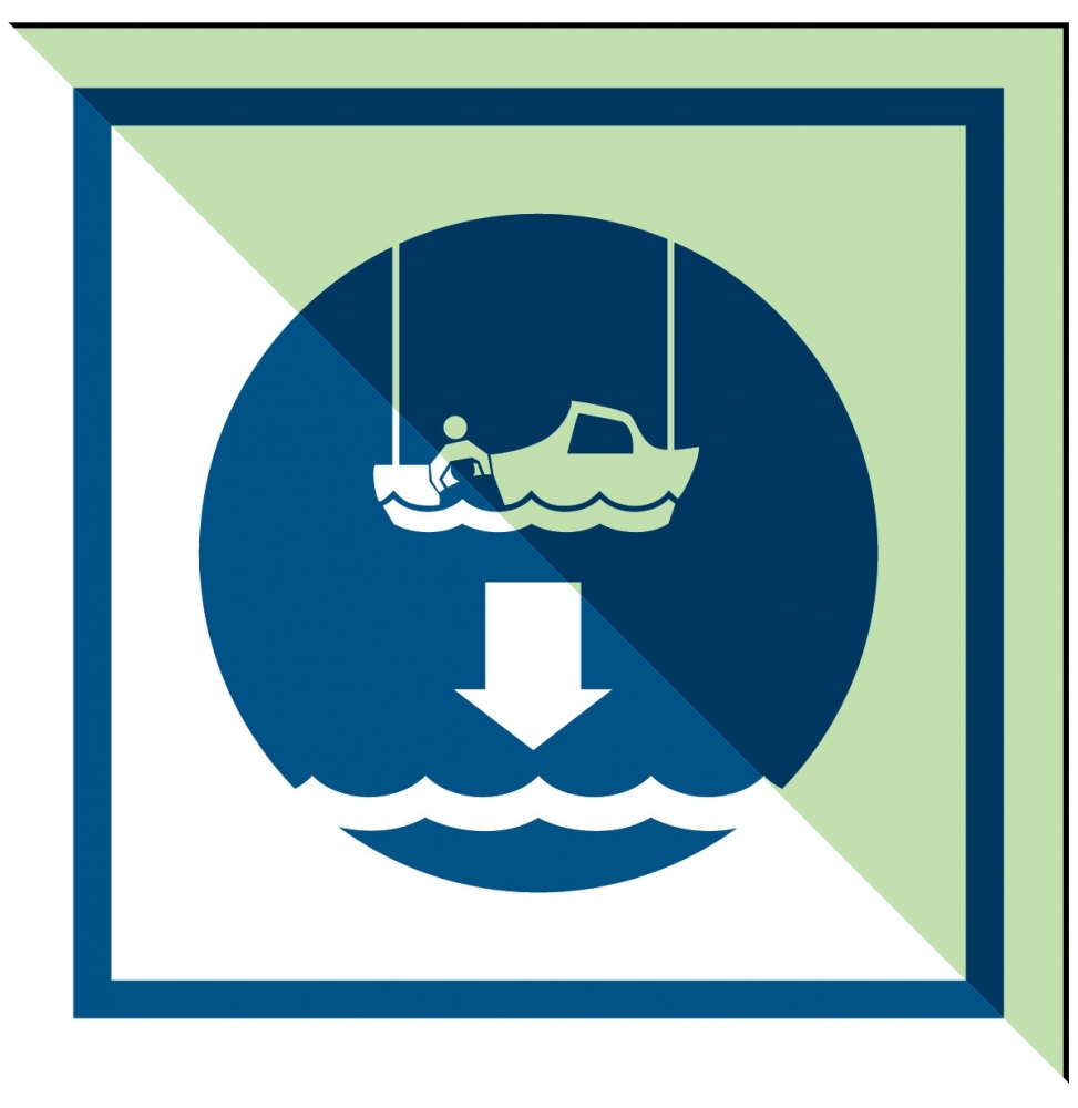 Opuścić na wodę łódź ratowniczą zgodnie z procedurą wodowania – IMO, M/IMO206-PP-PHOLUMB-150x150/1-B