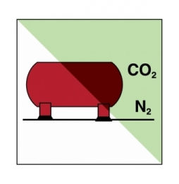 Zbiornik instalacji CO2/N2 – IMO, F/IMO175-SA-PHOLUMB-150X150/1-B