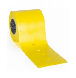 Przywieszki do kabli poliuretanowe żółte THT-7525-7643-YL wym. 75.00 mm x 25.00 mm, 250 szt.