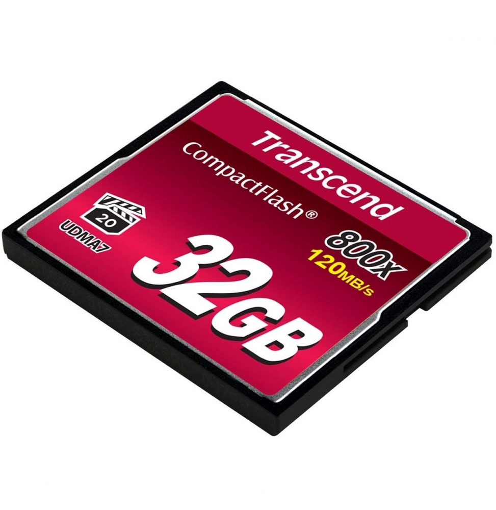 Karta pamięci Transcend 32 GB 800x CompactFlash, Transcend Flash memory card 32 GB 800x