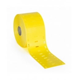 Przywieszki do kabli poliolefinowe żółte BPT-6010-348-YL wym. 60.00 mm x 10.00 mm, 750 szt.