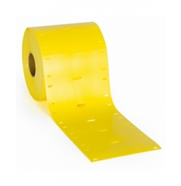 Przywieszki do kabli poliolefinowe żółte BPT-7525-348-YL wym. 75.00 mm x 25.00 mm, 250 szt.
