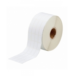 Etykiety z tkaniny nylonowej białe BPT-618-499 wym. 22.86 mm x 38.10 mm, 3000 szt.