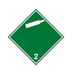 Znak transportowy – ADR 2.2A – Gaz niepalny, nietrujący, ADR 2.2A-297X297-B7541
