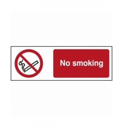 Znak bezpieczeństwa ISO - Zakaz palenia, P/P002/EN55/TWM-297X105-1