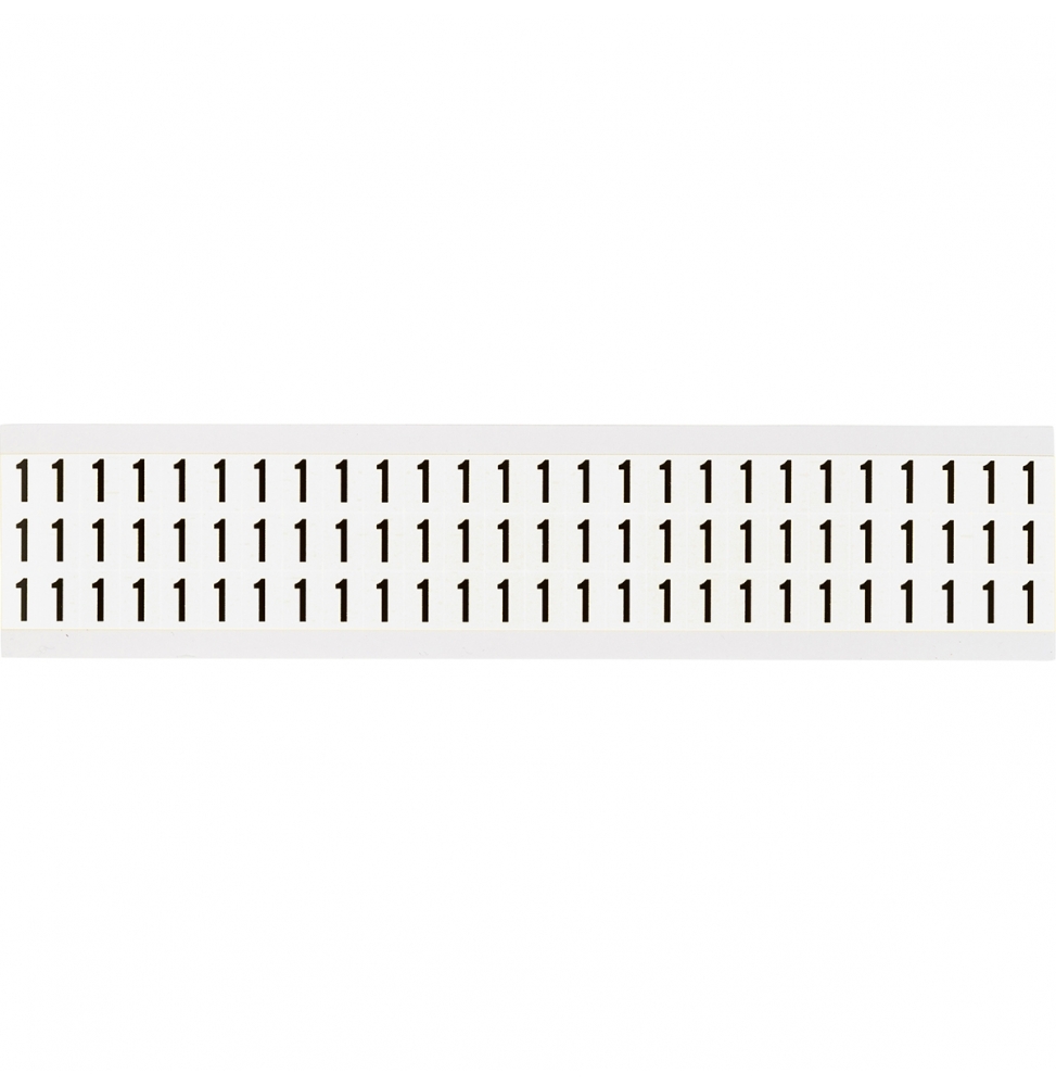 Takie same cyfry i litery na jednej karcie do stosowania w pomieszczeniach (1950szt.), NL-W05-1