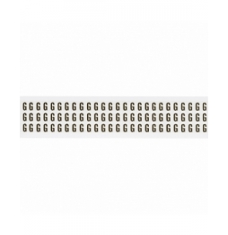 Takie same cyfry i litery na jednej karcie do stosowania w pomieszczeniach (1950szt.), NL-W05-G