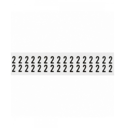Takie same cyfry i litery na jednej karcie do stosowania w pomieszczeniach (800szt.), NL-W75-2