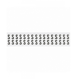 Takie same cyfry i litery na jednej karcie do stosowania w pomieszczeniach (800szt.), NL-W75-S