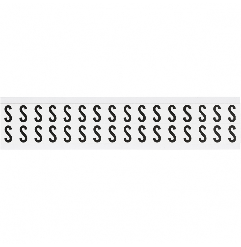 Takie same cyfry i litery na jednej karcie do stosowania w pomieszczeniach (800szt.), NL-W75-S