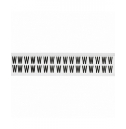 Takie same cyfry i litery na jednej karcie do stosowania w pomieszczeniach (800szt.), NL-W75-W